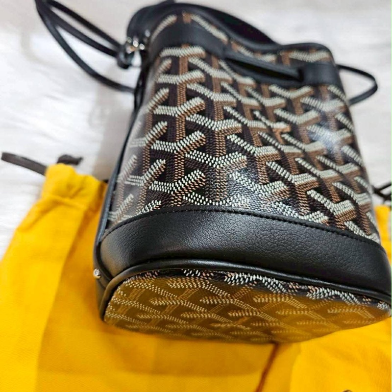 Goyard Petit Flot 經典迷你老花水桶包-8