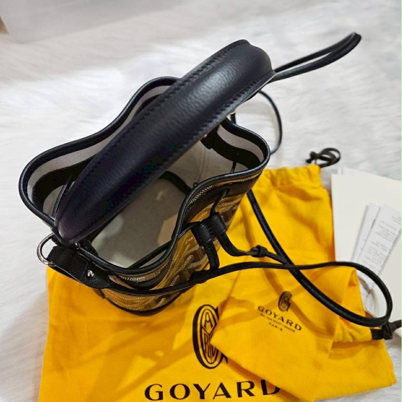 Goyard Petit Flot 經典迷你老花水桶包-13