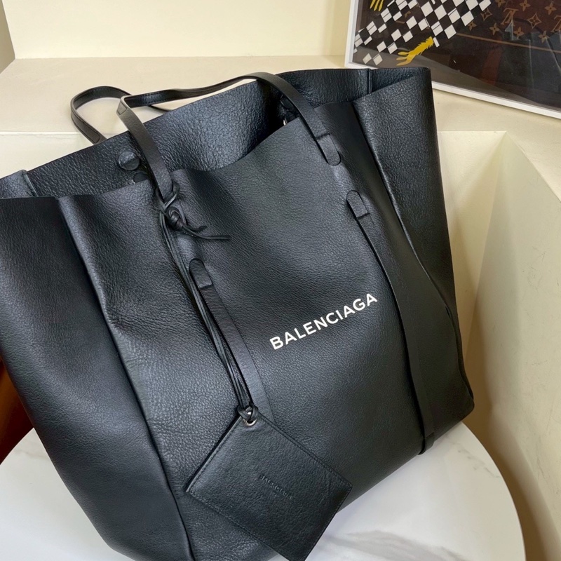 Balenciaga巴黎世家經典黑色字母LOGO托特包​​🍳-13