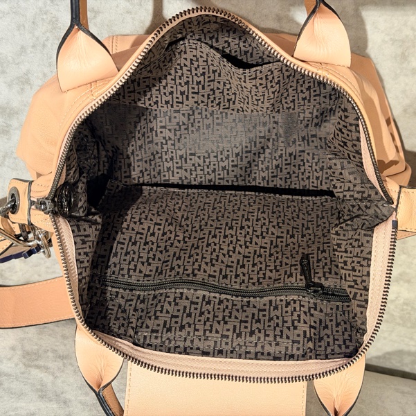 溫柔感滿分 🌸 Longchamp Le Pliage小羊皮摺疊包-20
