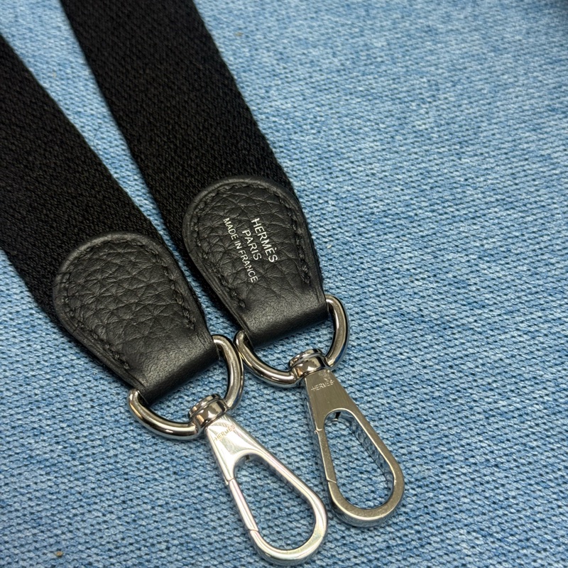 Hermes mini Evelyne 16 黑色銀扣-8