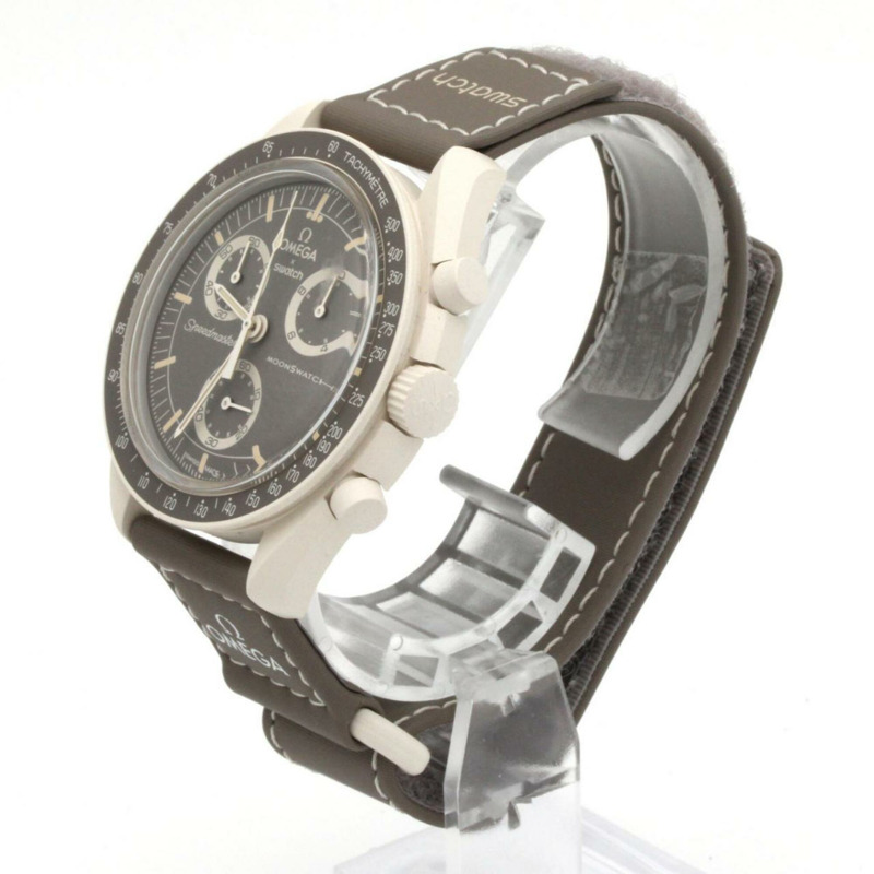 Swatch x Omega 地球任務沙漠 SO33T103 生物陶瓷石英錶-1