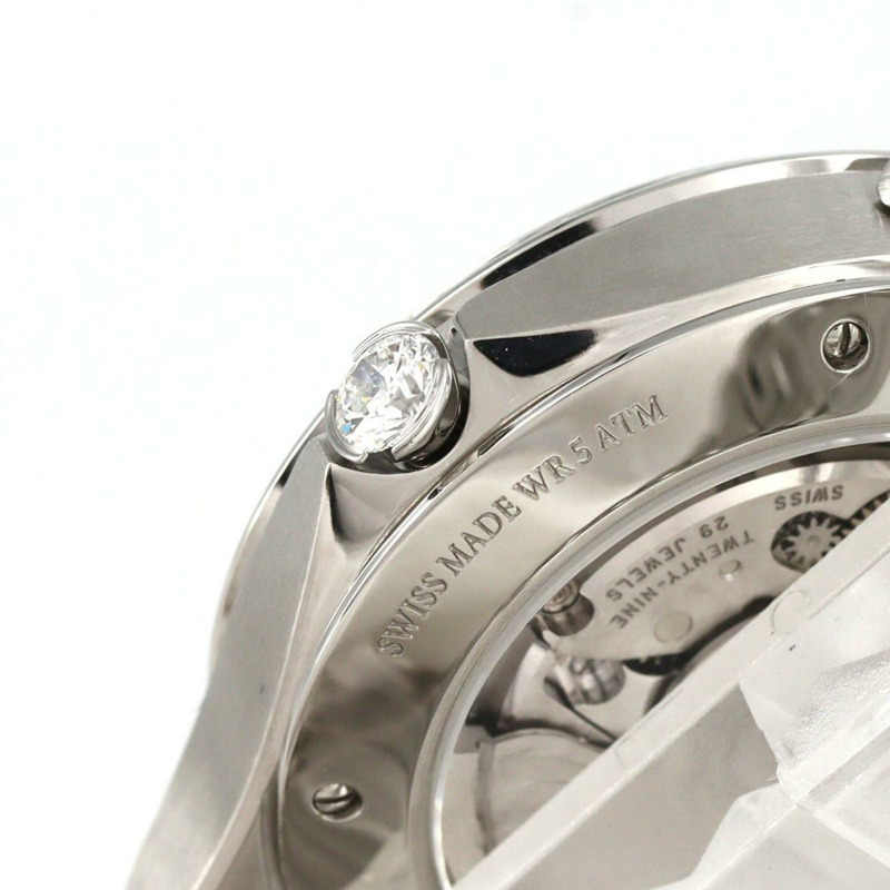 Tiffany Metro D 8P & 3 Baguette 60875006 不鏽鋼自動腕錶-3