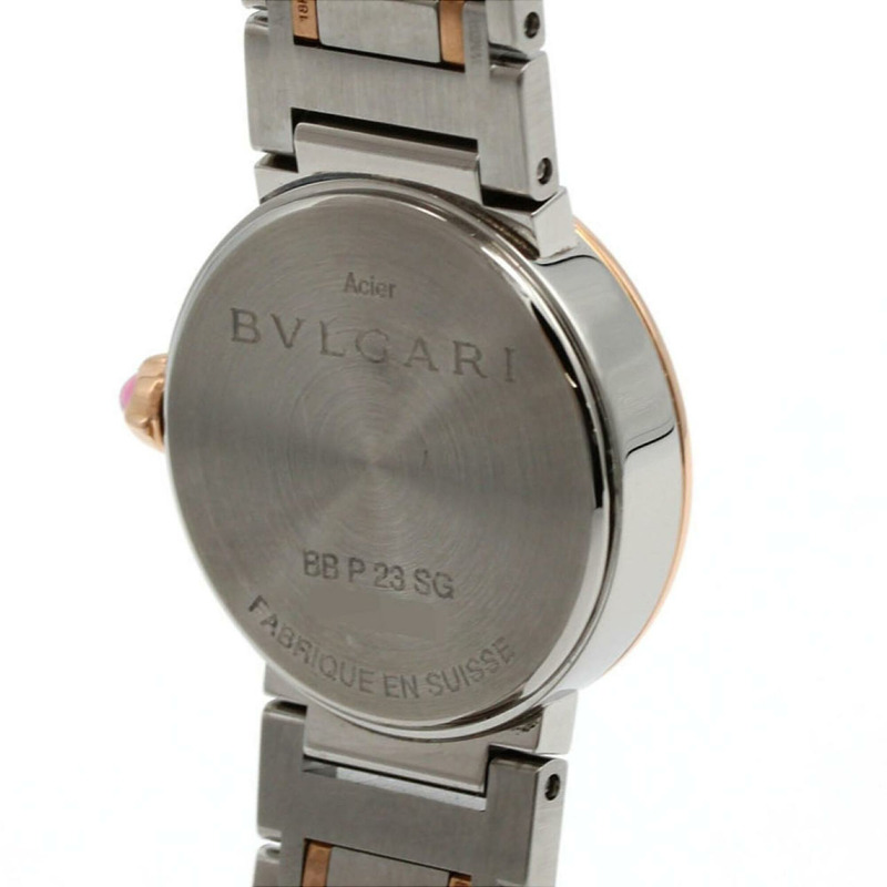 寶格麗 PG 組合 12P BBP23SG BBL23C2SPG 103065 SSxPG 石英錶-5