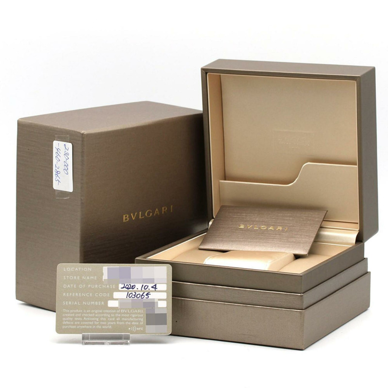寶格麗 PG 組合 12P BBP23SG BBL23C2SPG 103065 SSxPG 石英錶-7
