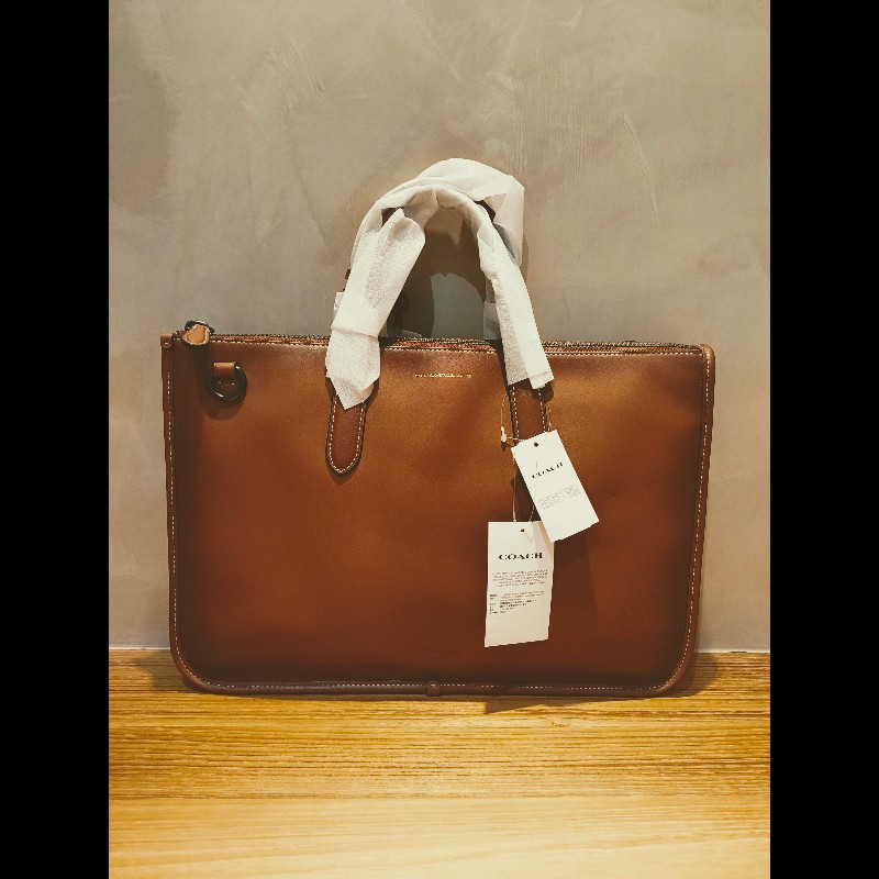 COACH 經典全皮公事包 / 托特包（Brief Tote）-0