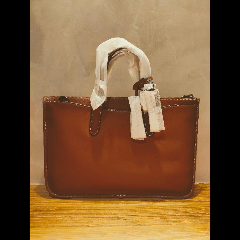 COACH 經典全皮公事包 / 托特包（Brief Tote）-7