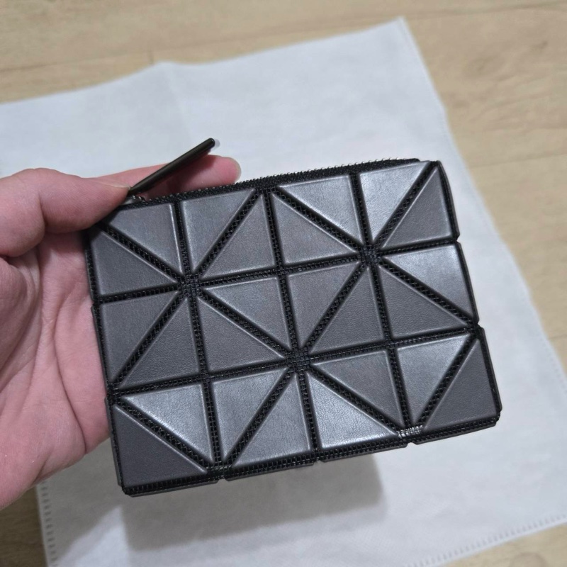 Issey Miyake 三宅一生 BaoBao 零錢包 霧面 灰色 稀有款 非常少見-1