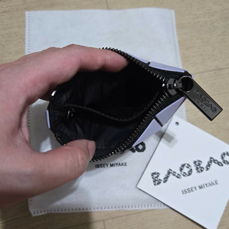 Issey Miyake 三宅一生 BaoBao 零錢包 霧面 紫色 稀有款 非常少見-4
