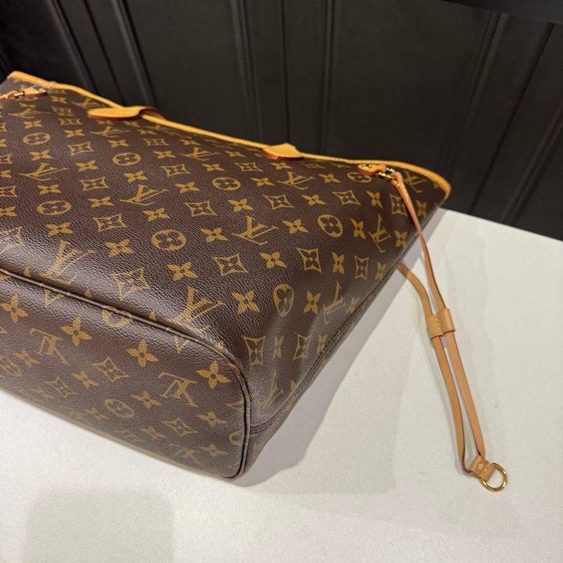 LV路易威登neverfull中號32cm97新 紅色內裡-6