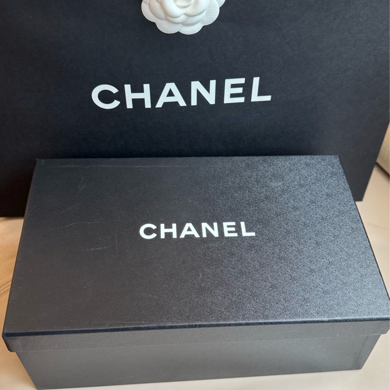 Chanel香奈兒26M coco beach白色康鵬鞋-4