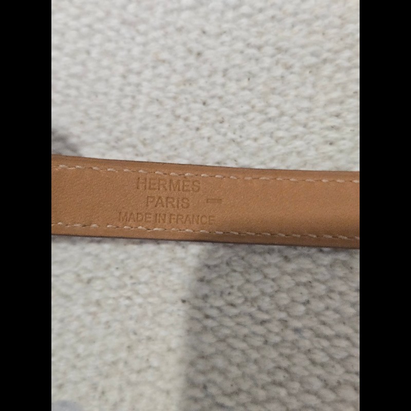 愛馬仕 Hermès Kelly Double Tour 蜥蜴皮雙圈手環 紅色金釦-19