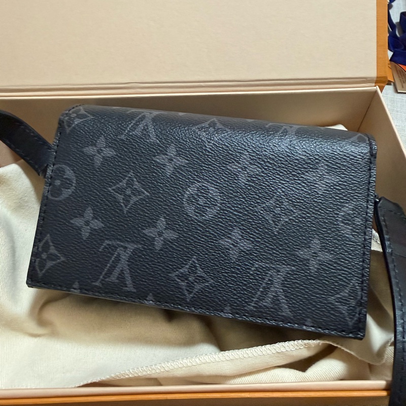 LV Monogram Eclipse 鏈條小包｜附購證｜近全新9成｜男女適用🔥-2