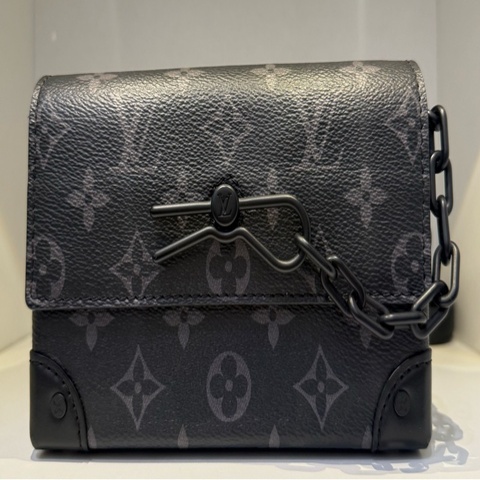 LV Monogram Eclipse 鏈條小包｜附購證｜近全新9成｜男女適用🔥