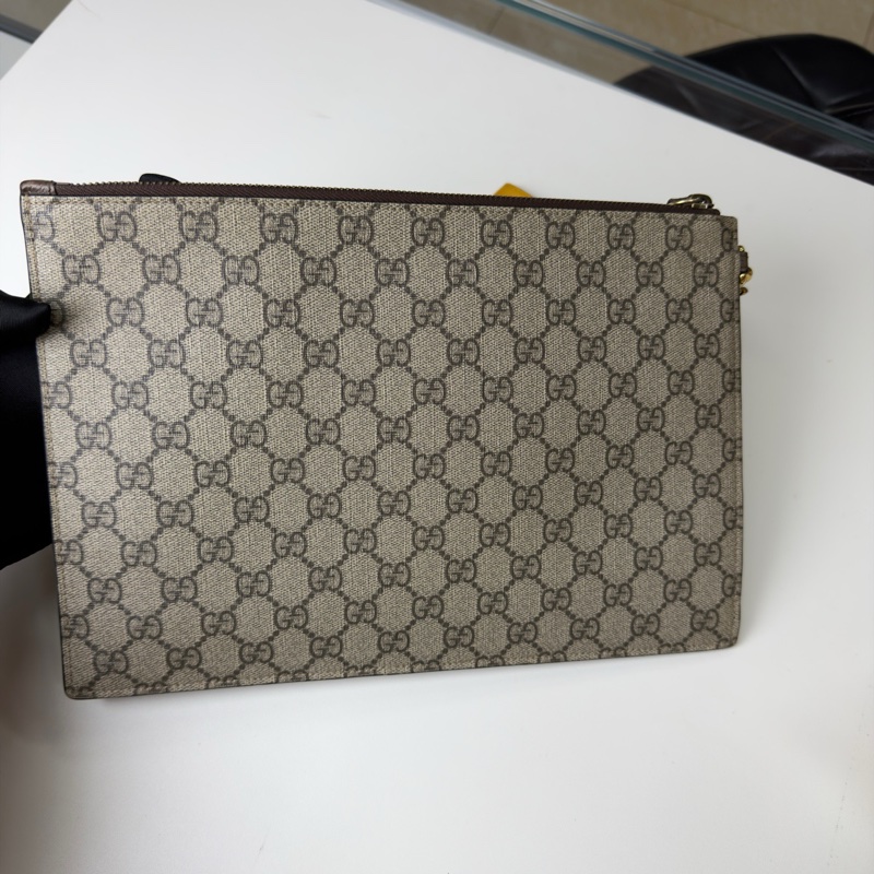 古馳/Gucci Neo Vintage GG Supreme帆布手拿包-1
