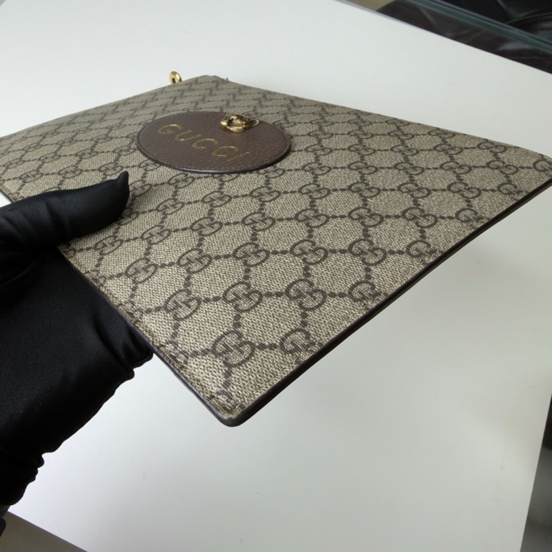 古馳/Gucci Neo Vintage GG Supreme帆布手拿包-3