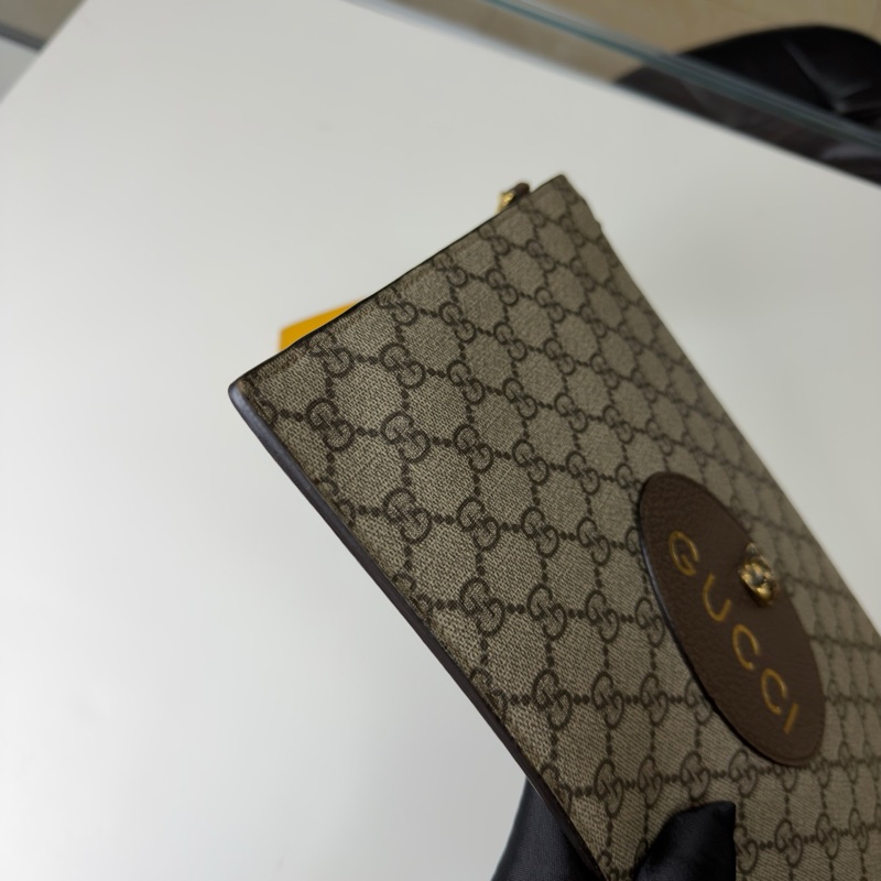 古馳/Gucci Neo Vintage GG Supreme帆布手拿包-4