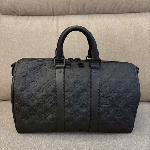 LV keepall35黑壓紋