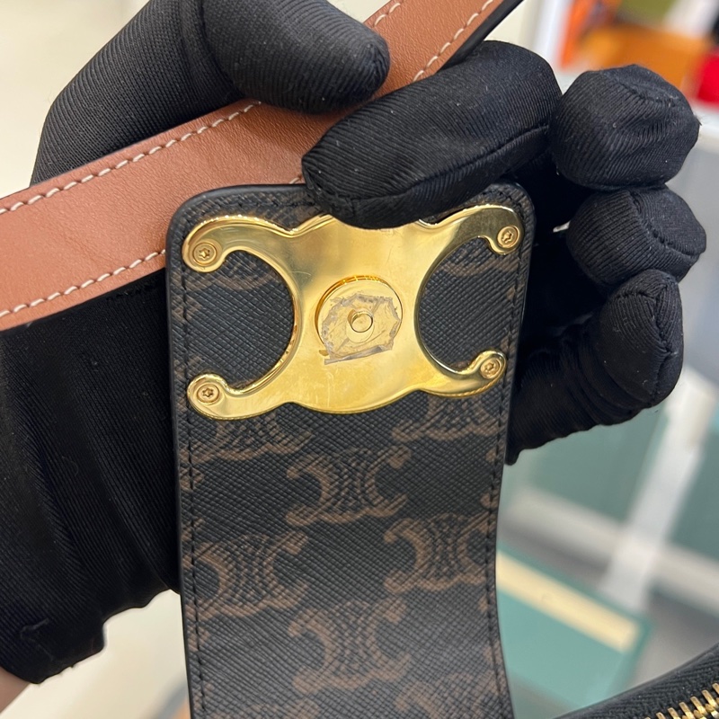 Celine 賽琳  AVA TRIOMPHE老花中号腋下包-13