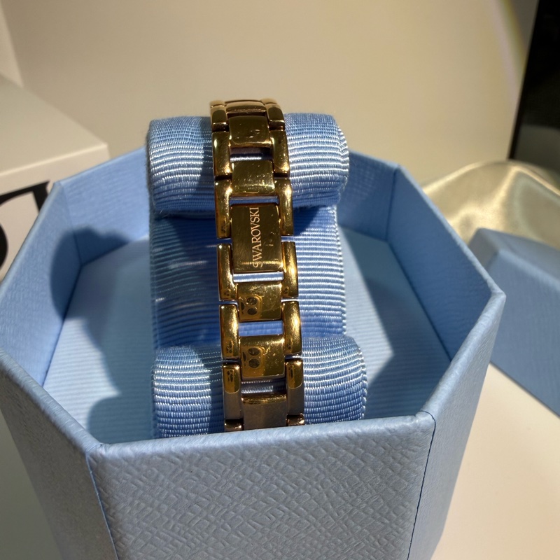 Swarovski Hyperbolla滿鑽玫瑰金手錶｜Swiss Made｜附盒｜9成新✨氣質款-2
