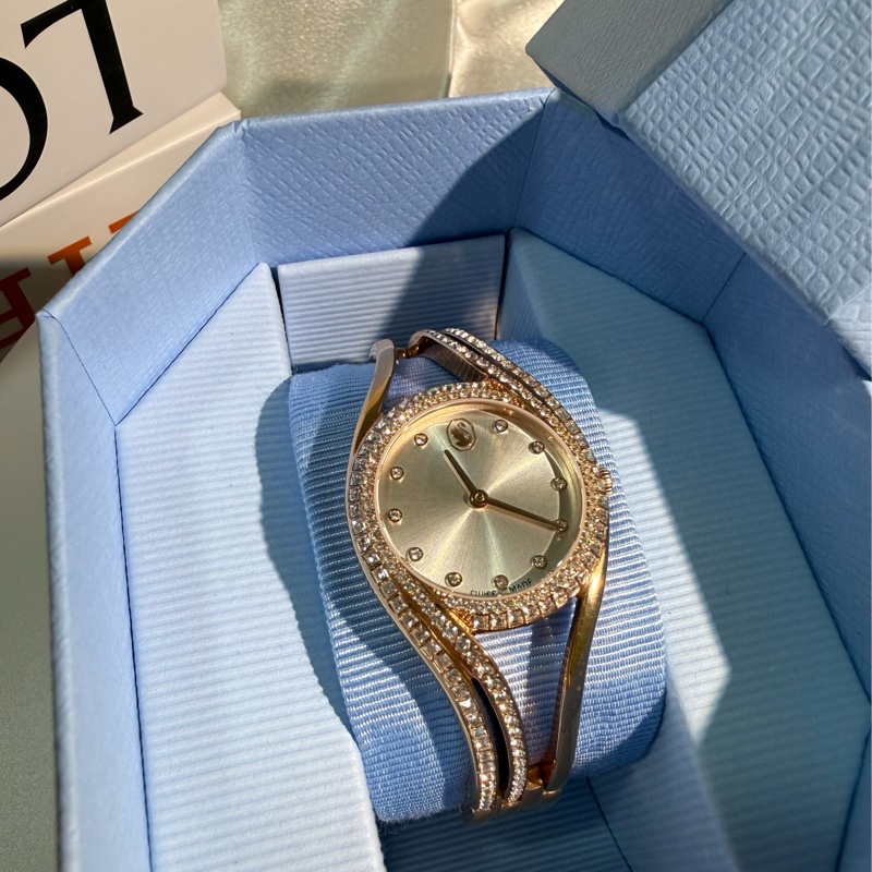 Swarovski Hyperbolla滿鑽玫瑰金手錶｜Swiss Made｜附盒｜9成新✨氣質款-4