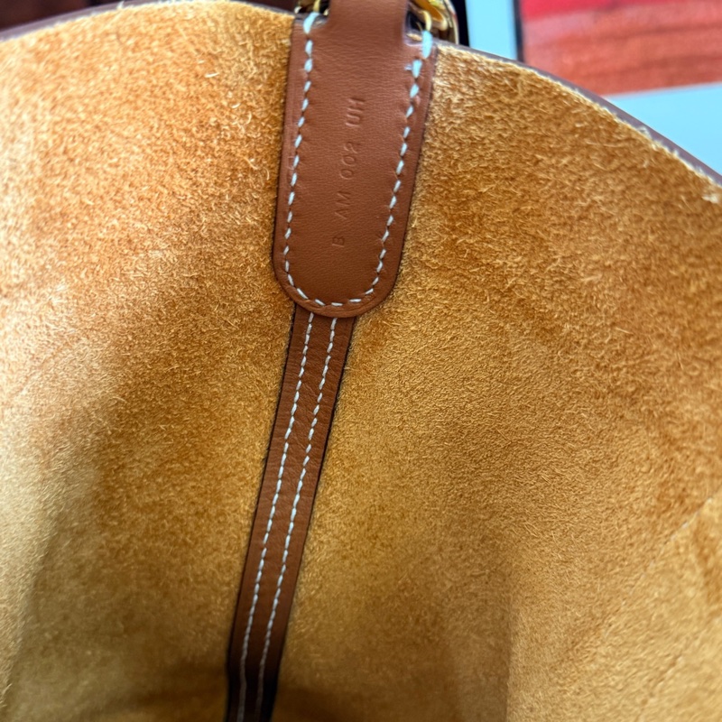 Hermès 愛馬仕 菜籃子金棕色B刻-8