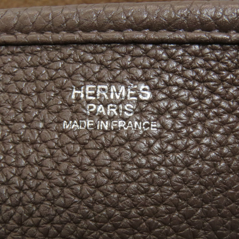 愛馬仕 Evelyne 3 GM 銀色五金肩包 Taurillon 女士 HERMES-5