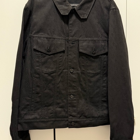 LV Louis Vuitton 經典老花 Monogram 牛仔襯衫