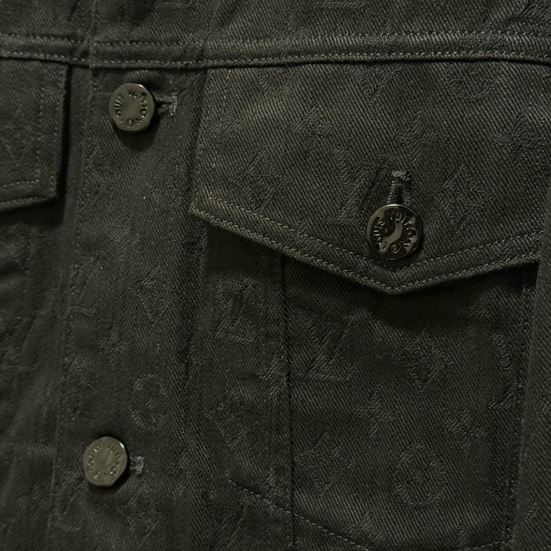 LV Louis Vuitton 經典老花 Monogram 牛仔襯衫-2
