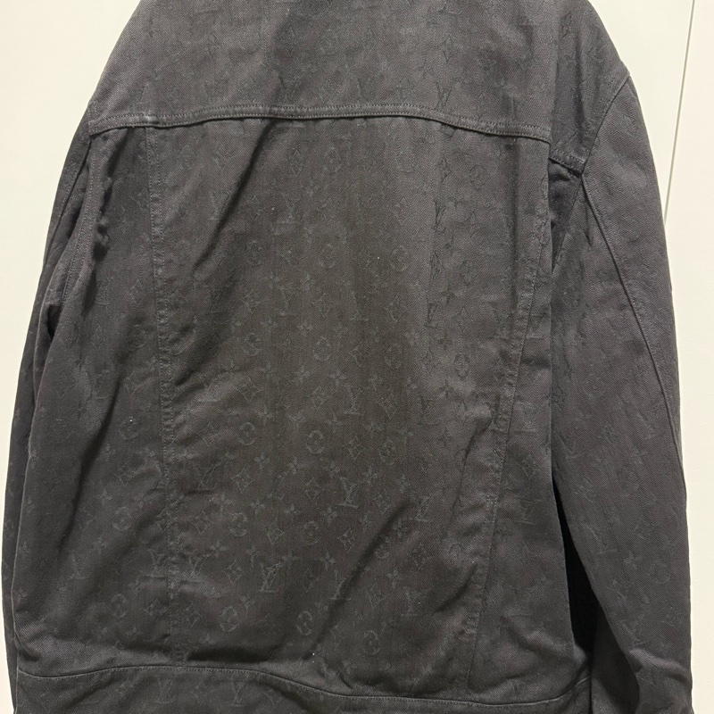 LV Louis Vuitton 經典老花 Monogram 牛仔襯衫-3