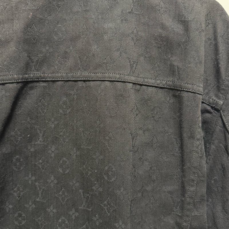 LV Louis Vuitton 經典老花 Monogram 牛仔襯衫-4
