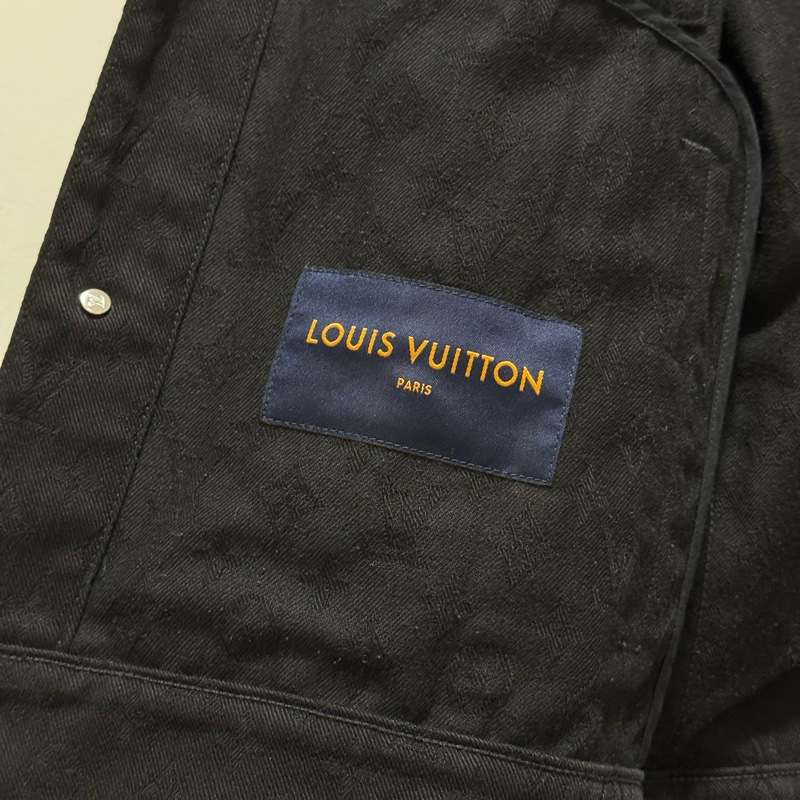 LV Louis Vuitton 經典老花 Monogram 牛仔襯衫-8