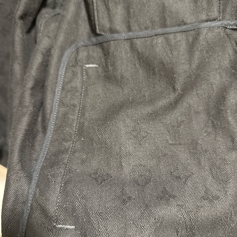 LV Louis Vuitton 經典老花 Monogram 牛仔襯衫-12