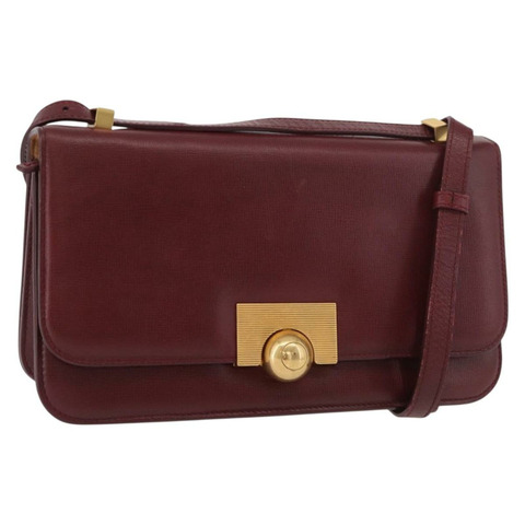 BOTTEGA VENETA 肩背包 皮革 波爾多金 正品 bs34508A