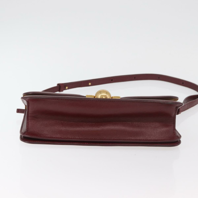 【日本直送】BOTTEGA VENETA 肩背包 皮革 波爾多金 正品 bs34508A-4