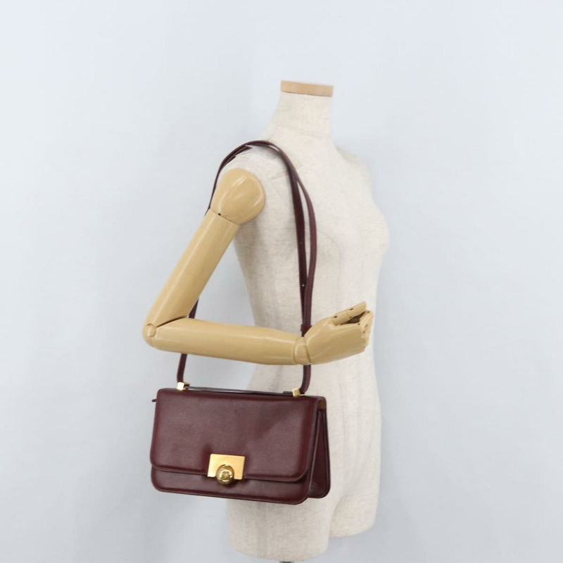 【日本直送】BOTTEGA VENETA 肩背包 皮革 波爾多金 正品 bs34508A-22