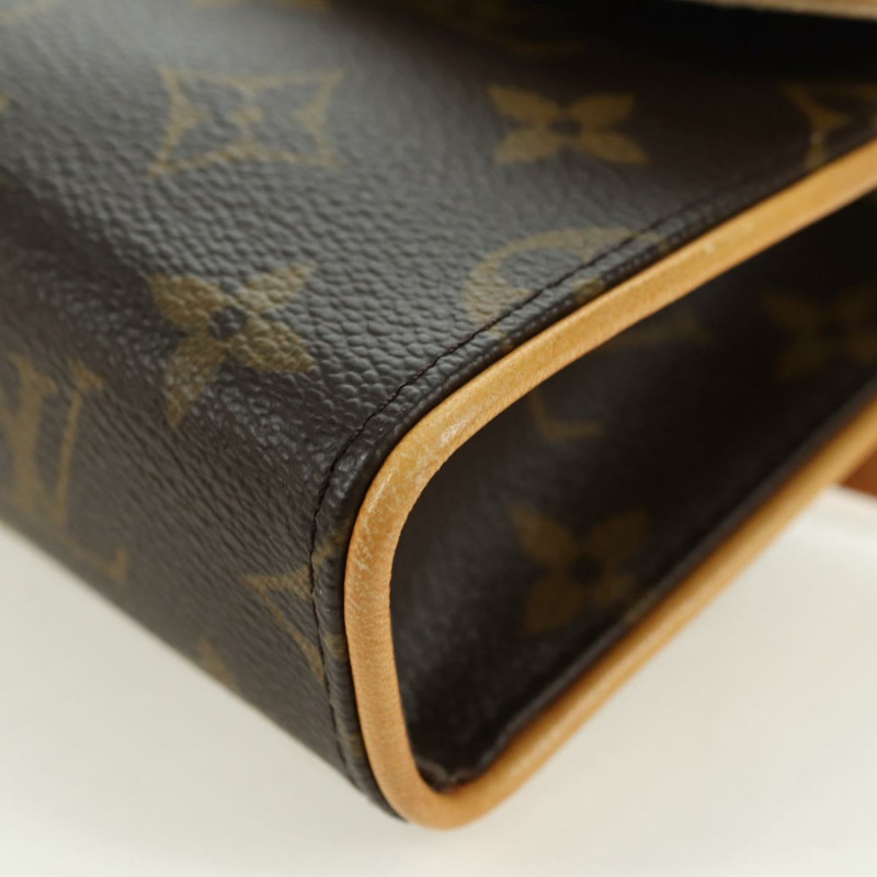 【日本直送】路易威登 Monogram Pochette Florentine 腰包 M51855 LV Auth am11460V-15