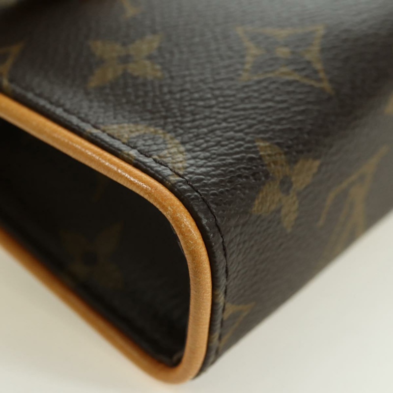 【日本直送】路易威登 Monogram Pochette Florentine 腰包 M51855 LV Auth am11460V-16