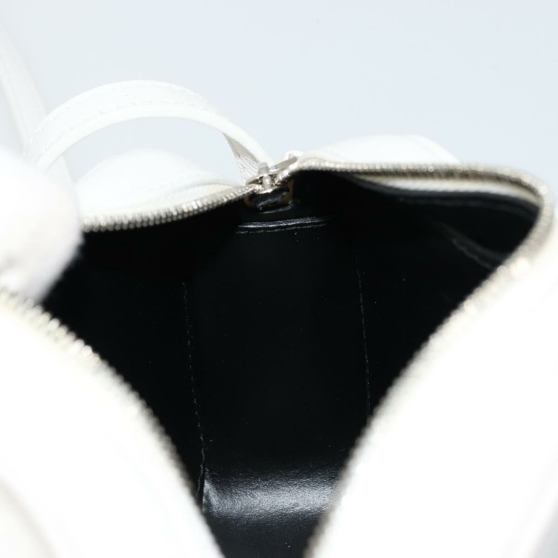 【日本直送】BALENCIAGA 白色銀色皮革肩背包 552372 正品 bs34594A-17