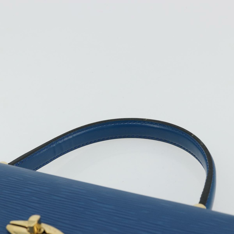 【日本直送】路易威登 Epi Malesherbes 手提包 藍色 M52375 LV 正品 ep14021A-7