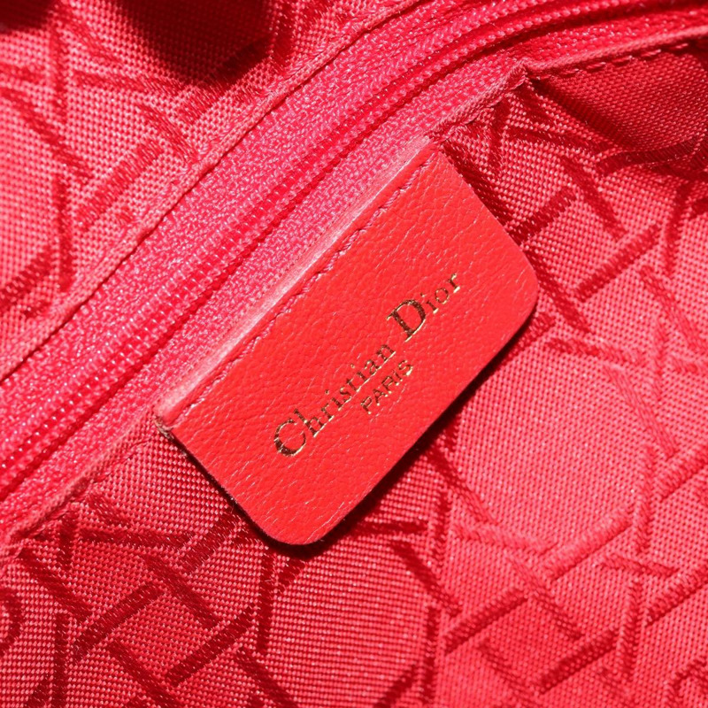 【日本直送】Christian Dior Canage Lady Dior 手提包 尼龍 黑色 金色 正品 ep14031A-17