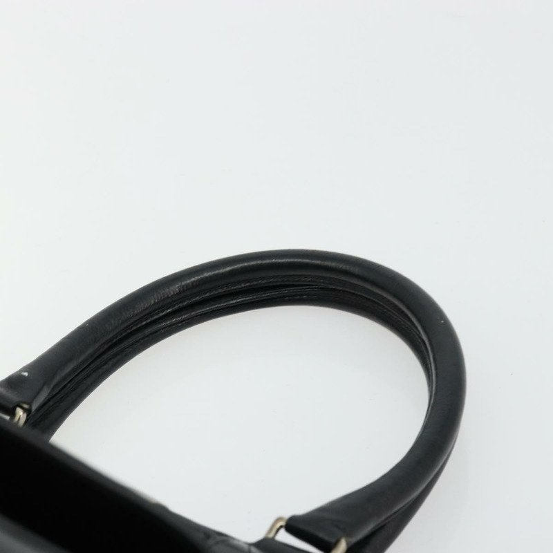 【日本直送】Christian Dior 手提包 皮革 黑色 銀色 正品 ep13987A-7