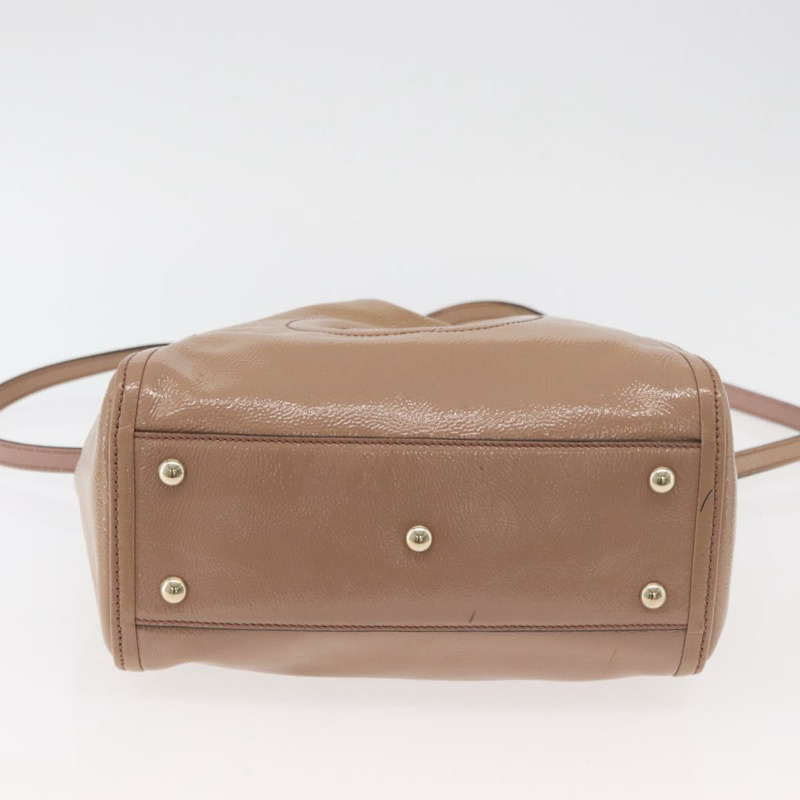 【日本直送】GUCCI Soho 手提包 皮革 兩用 米色 金色 336751 正品 ep14410A-4