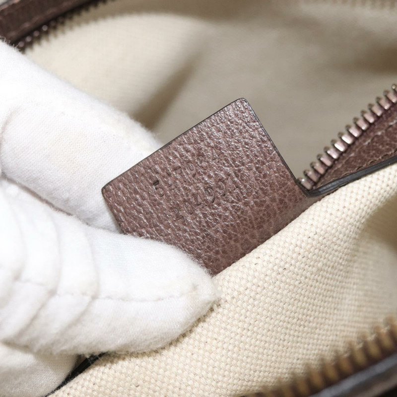 【日本直送】GUCCI GG Supreme Web Sherry Line 手提包 PVC 米色 金色 547934 正品 ep14440A-11