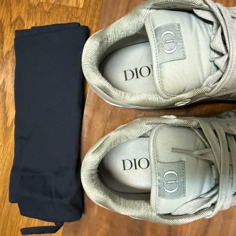 Dior MEN B27 板鞋 球鞋 休閒鞋 Low Grey CD Diamond 鑽石 男鞋 EU44-8