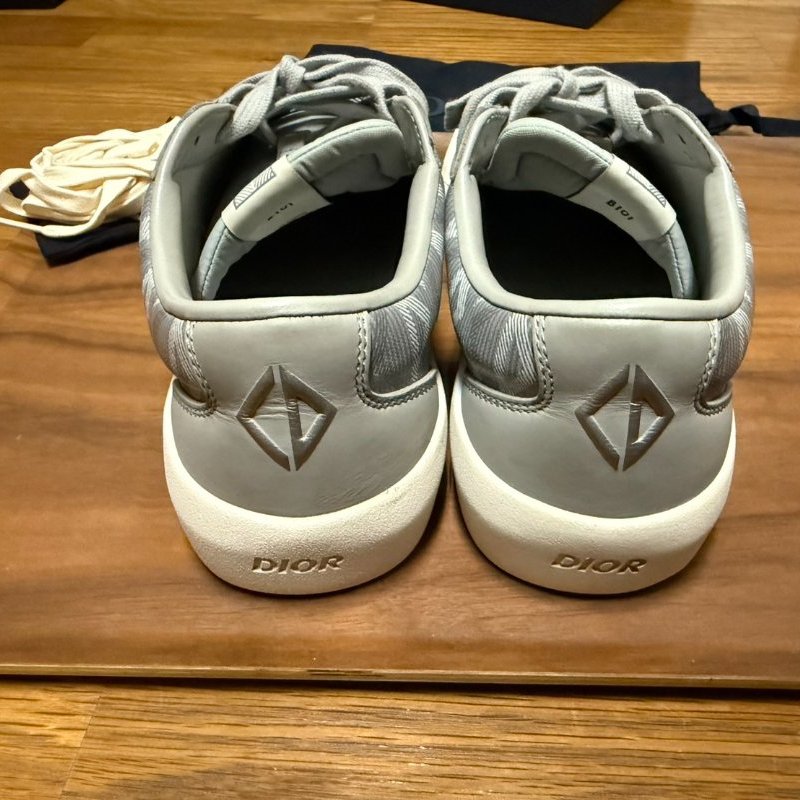 Dior MEN B101 CD Diamond 帆布鞋 休閒鞋 男鞋 EU45-1
