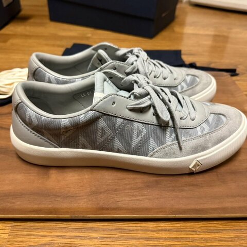 Dior MEN B101 CD Diamond 帆布鞋 休閒鞋 男鞋 EU45