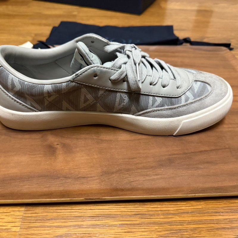 Dior MEN B101 CD Diamond 帆布鞋 休閒鞋 男鞋 EU45-6