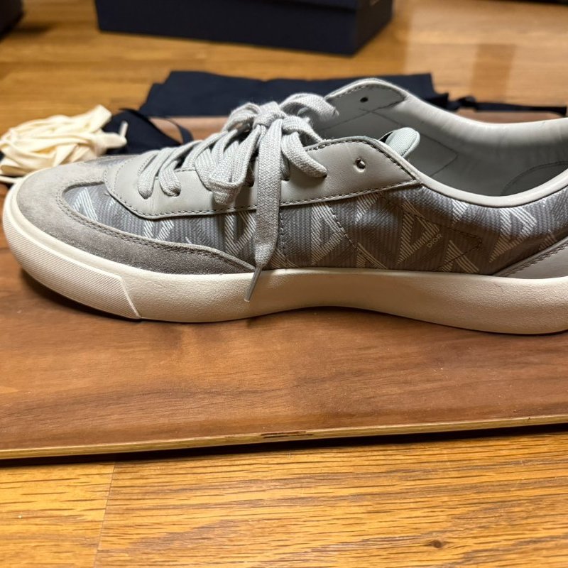Dior MEN B101 CD Diamond 帆布鞋 休閒鞋 男鞋 EU45-7