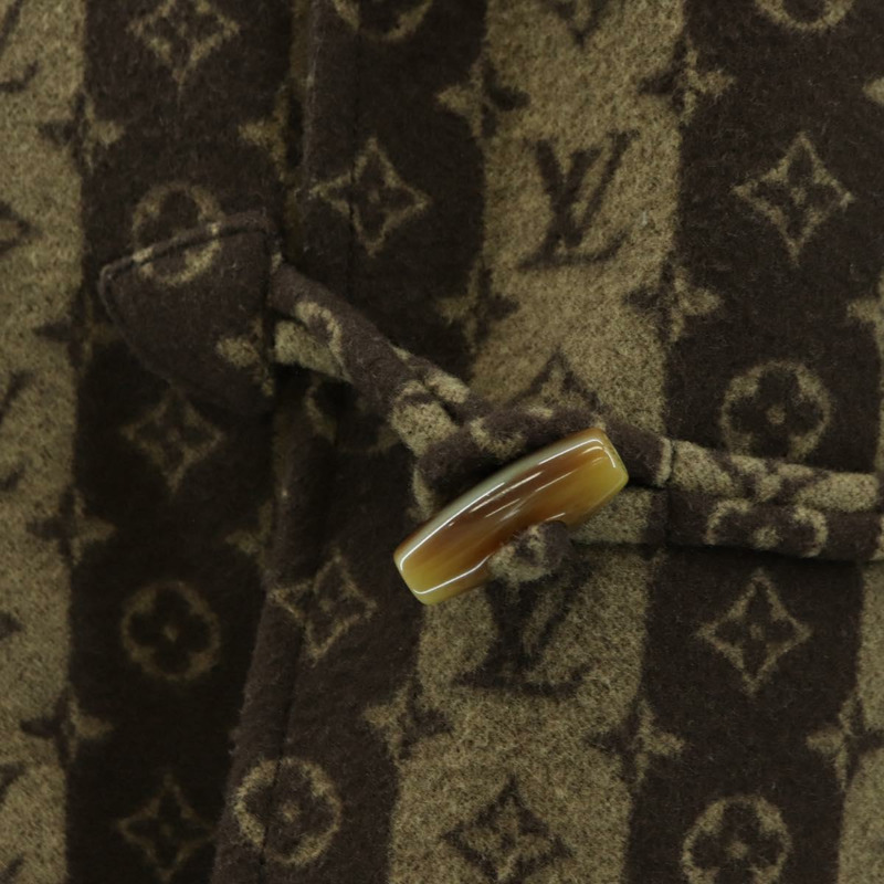 【日本直送】路易威登 Monogram Stripe (LVxNIGO) 大衣，Monogram 包裝盒，售價 RM221M，正品 YKZ1433SM-5
